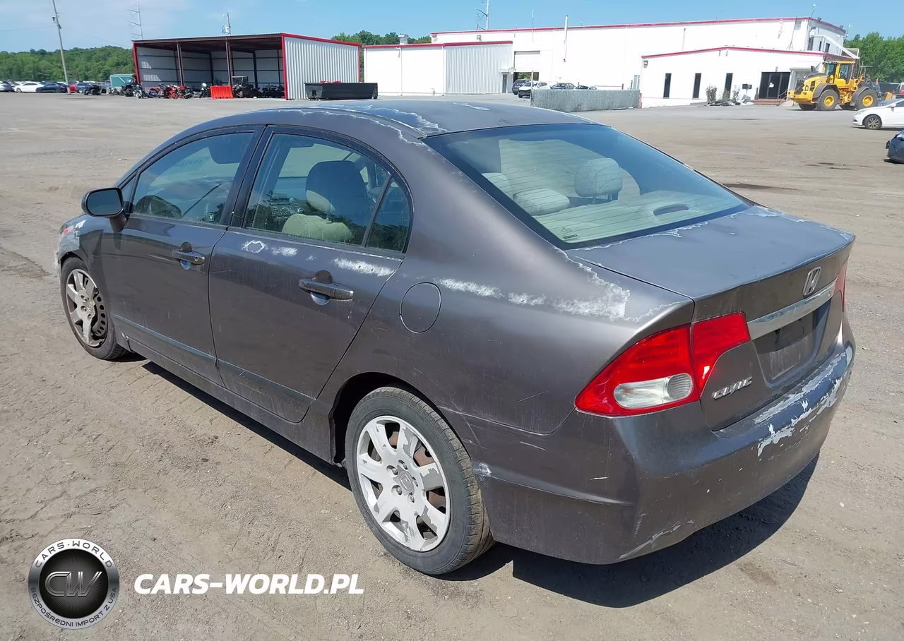 2010 Honda Civic Lx VIN:2HGFA1F55AH528440 - 3