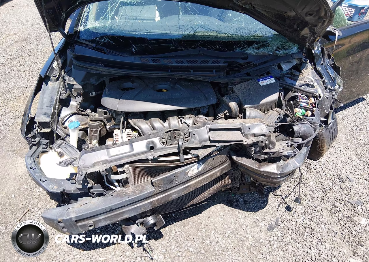 2013 Hyundai Elantra Gls VIN:KMHDH4AEXDU677059 - 10