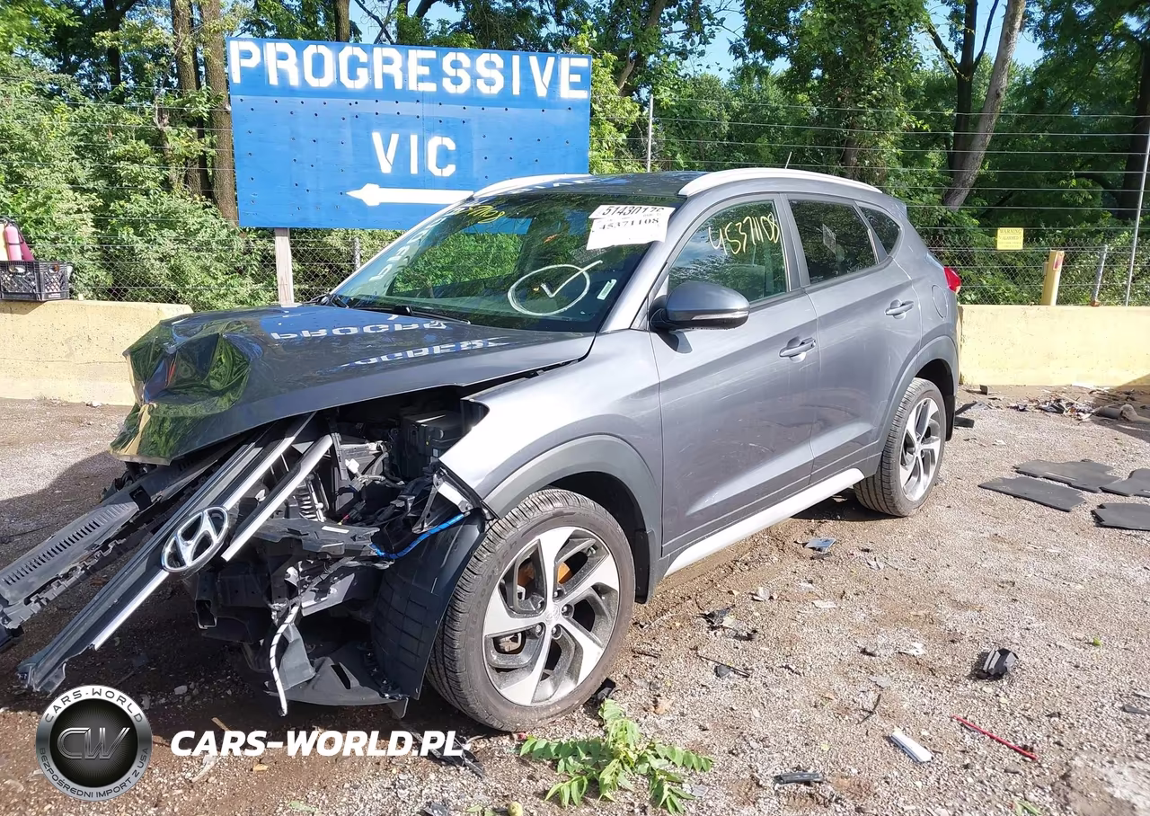 2017 Hyundai Tucson Sport VIN:KM8J33A27HU519947 - 2