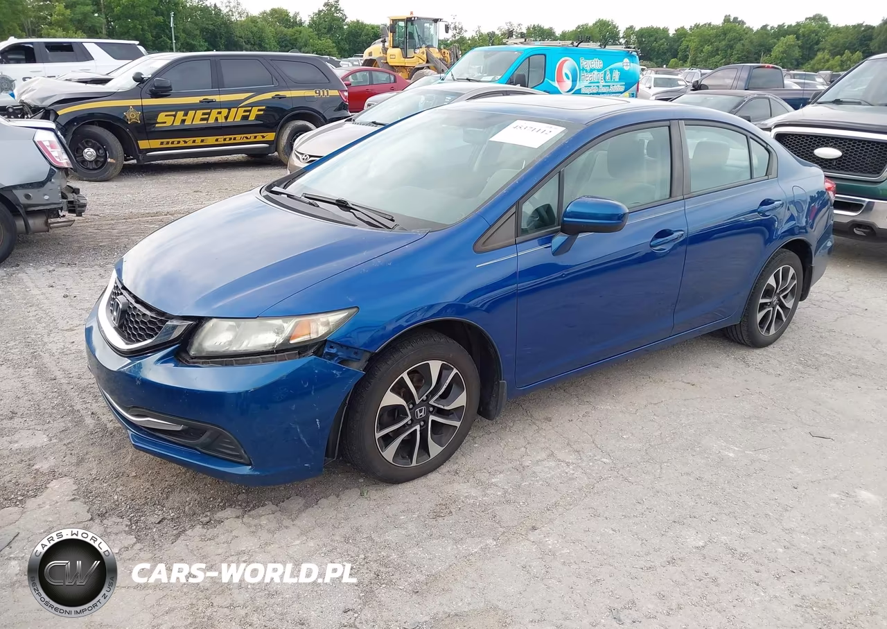 2014 Honda Civic Ex VIN:19XFB2F81EE085524 - 2