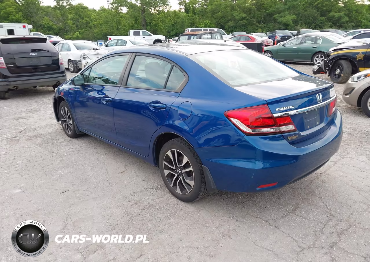2014 Honda Civic Ex VIN:19XFB2F81EE085524 - 3