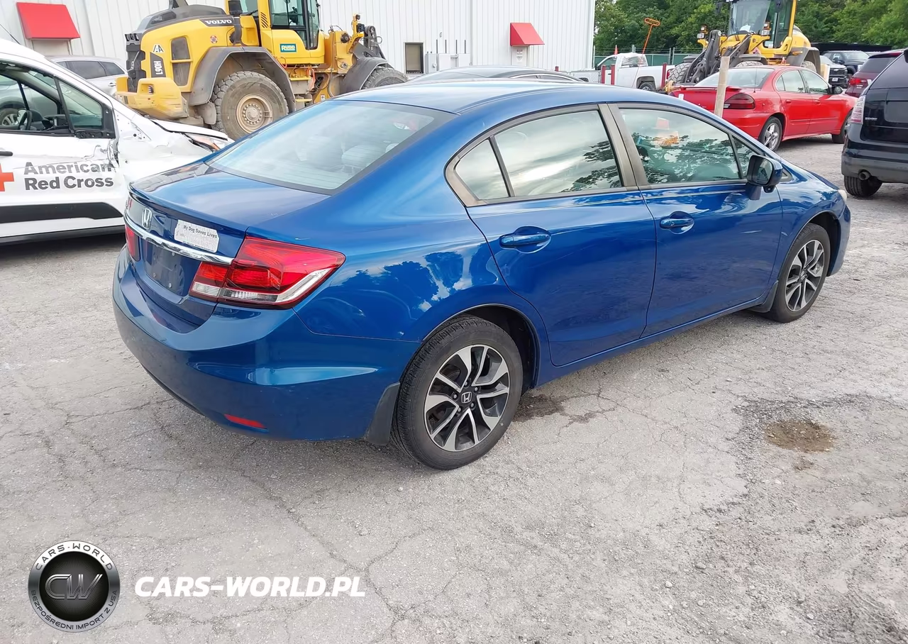 2014 Honda Civic Ex VIN:19XFB2F81EE085524 - 4