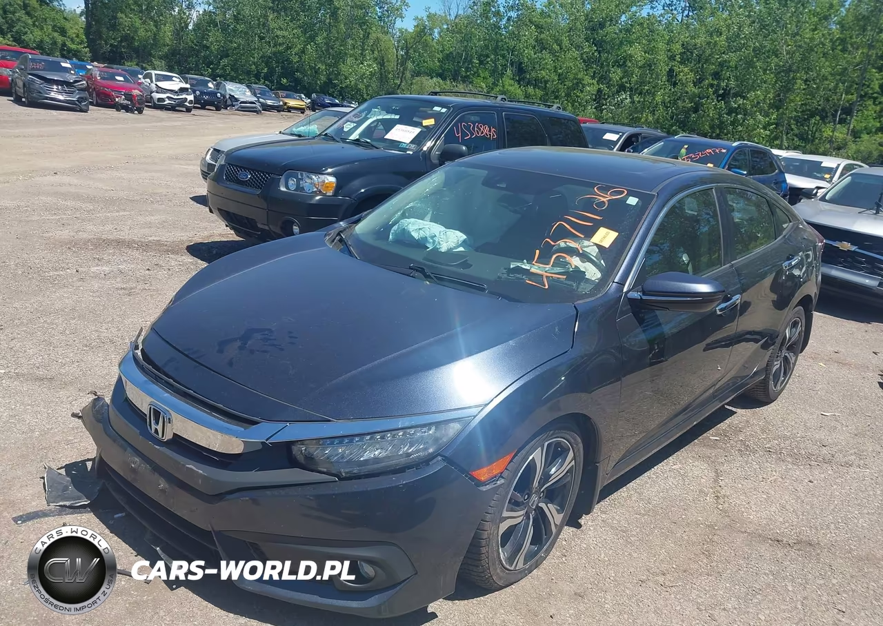 2016 Honda Civic Touring VIN:19XFC1F9XGE014373 - 2