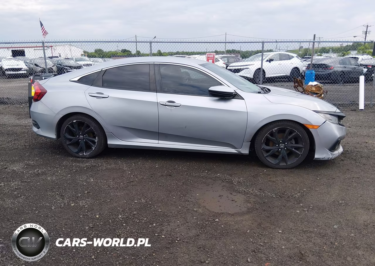 2019 Honda Civic Sport VIN:19XFC2E80KE007195 - 13