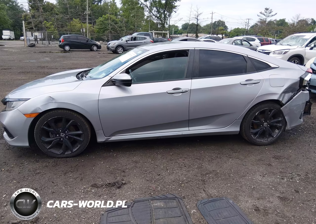 2019 Honda Civic Sport VIN:19XFC2E80KE007195 - 14
