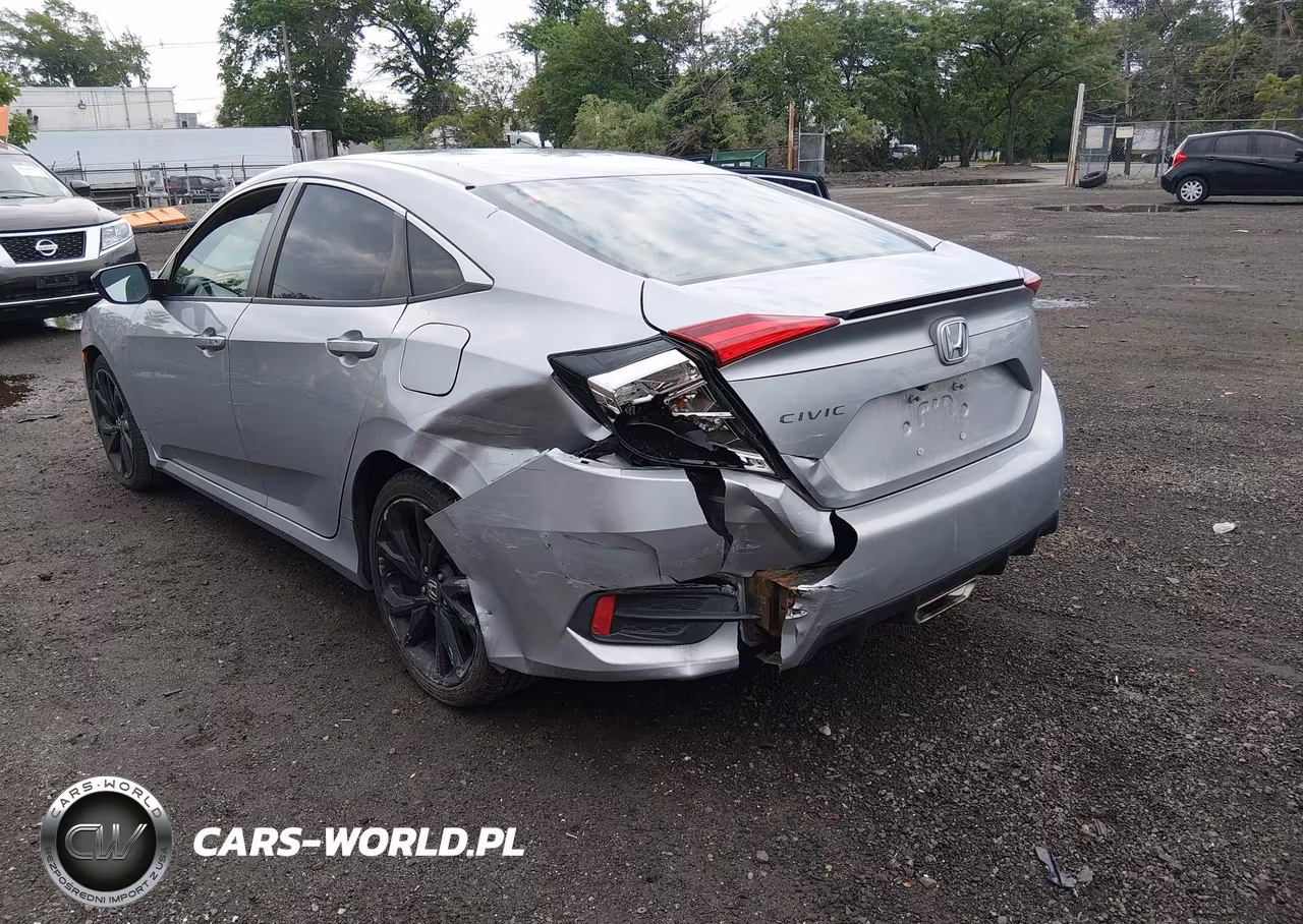 2019 Honda Civic Sport VIN:19XFC2E80KE007195 - 6