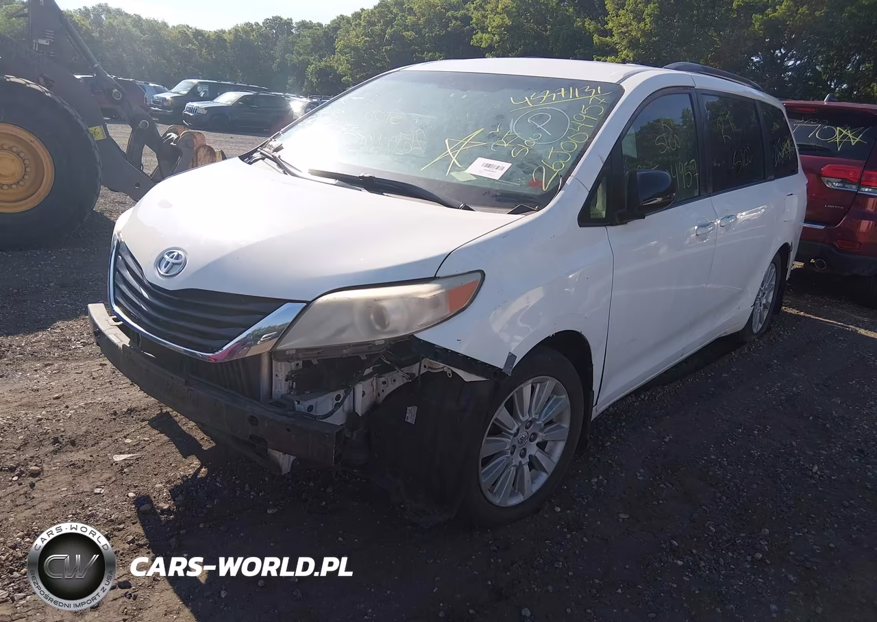 2013 Toyota Sienna Le 7 Passenger VIN:5TDJK3DC4DS054005 - 2