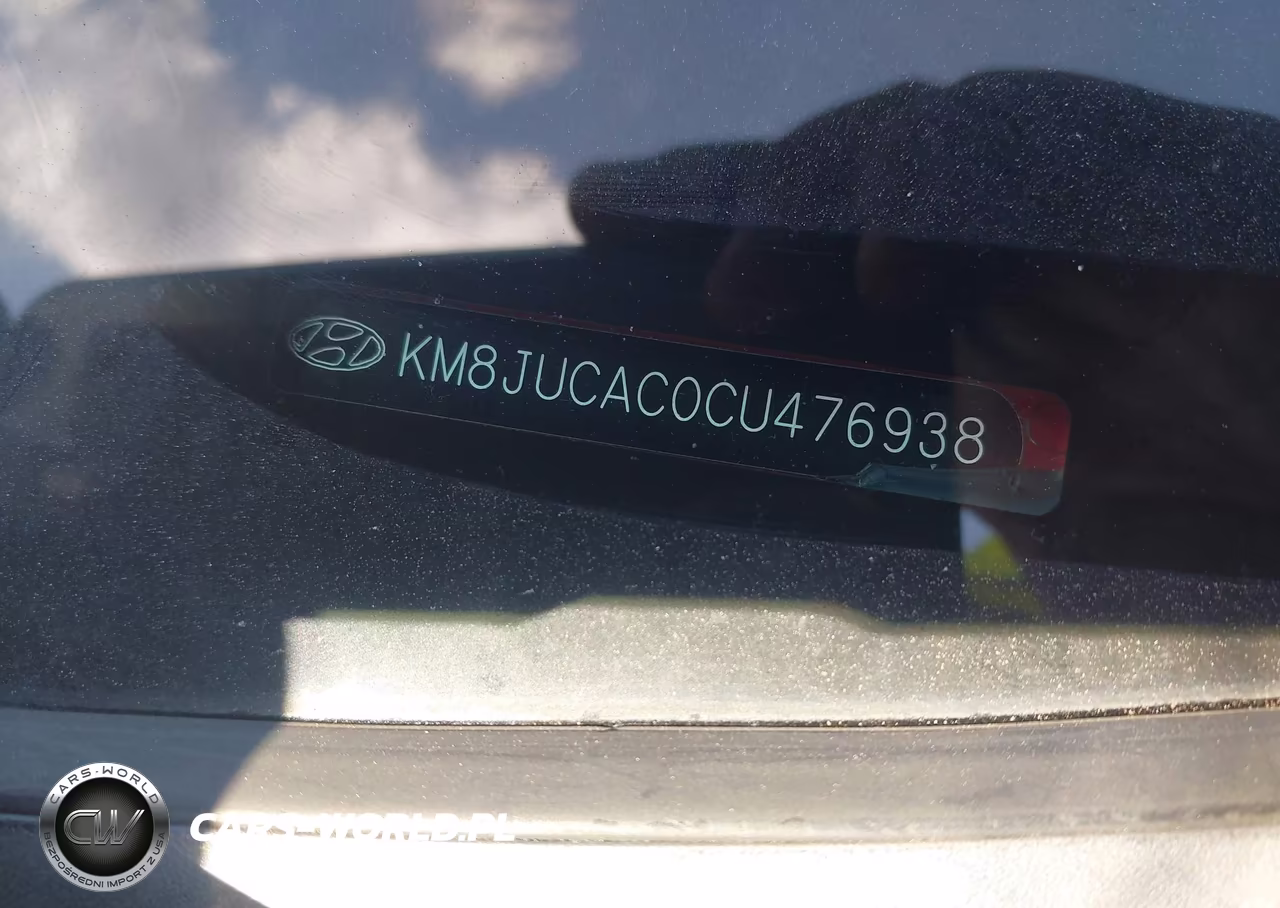 2012 Hyundai Tucson Gls VIN:KM8JUCAC0CU476938 - 12