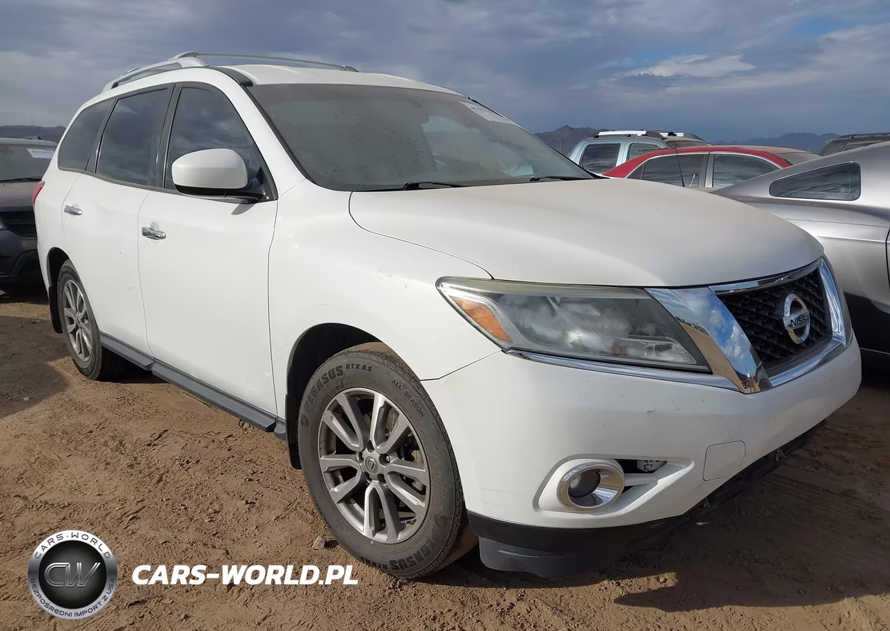 2014 Nissan Pathfinder Sv VIN:5N1AR2MN9EC722449 - 1