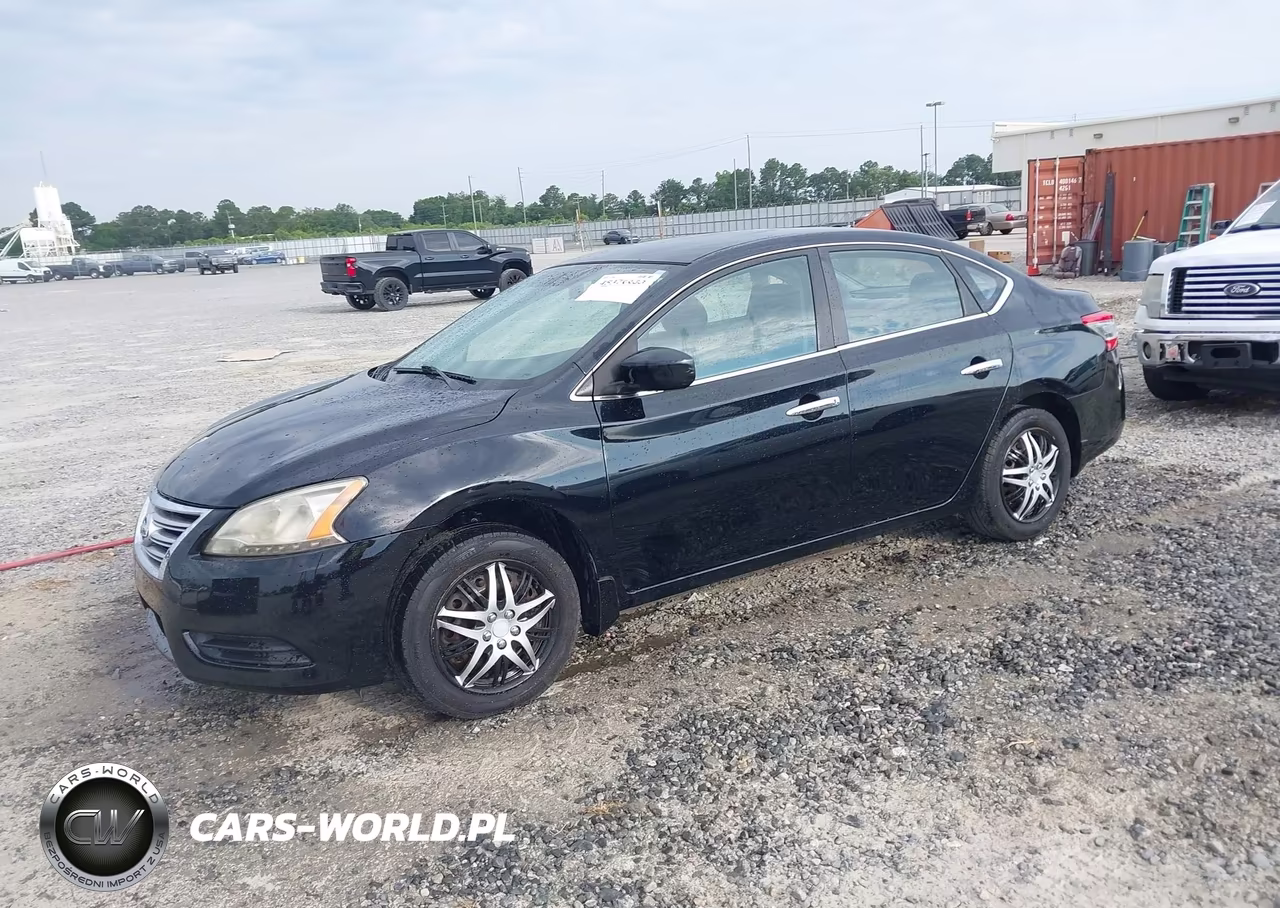 2013 Nissan Sentra Sv VIN:1N4AB7AP7DN905255 - 2