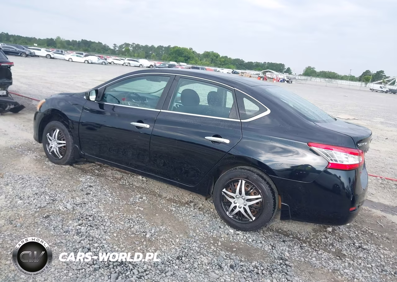 2013 Nissan Sentra Sv VIN:1N4AB7AP7DN905255 - 3