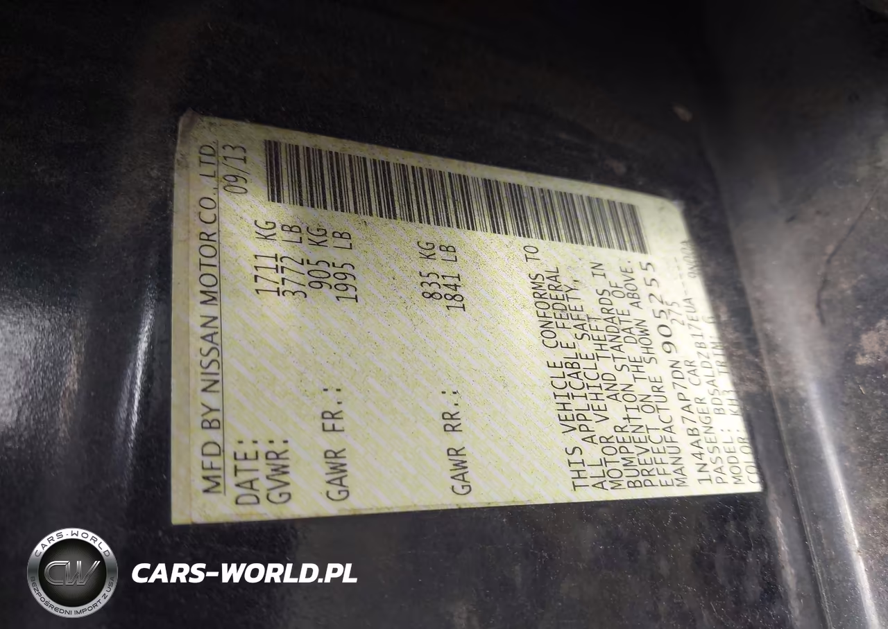2013 Nissan Sentra Sv VIN:1N4AB7AP7DN905255 - 9