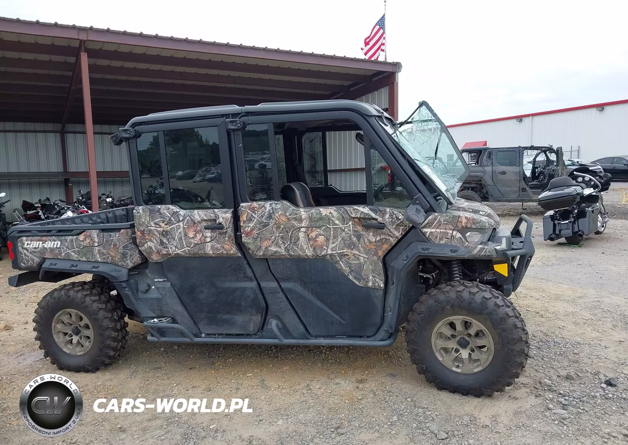 2024 Can-Am Defender Max Limited Cab Hd10-Lone Star Hd10 VIN:3JBUUAX48RK010739 - 12