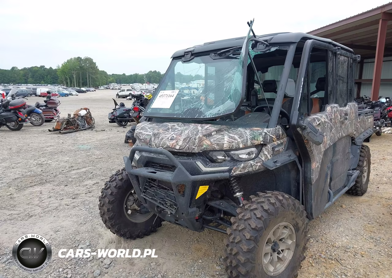 2024 Can-Am Defender Max Limited Cab Hd10-Lone Star Hd10 VIN:3JBUUAX48RK010739 - 2