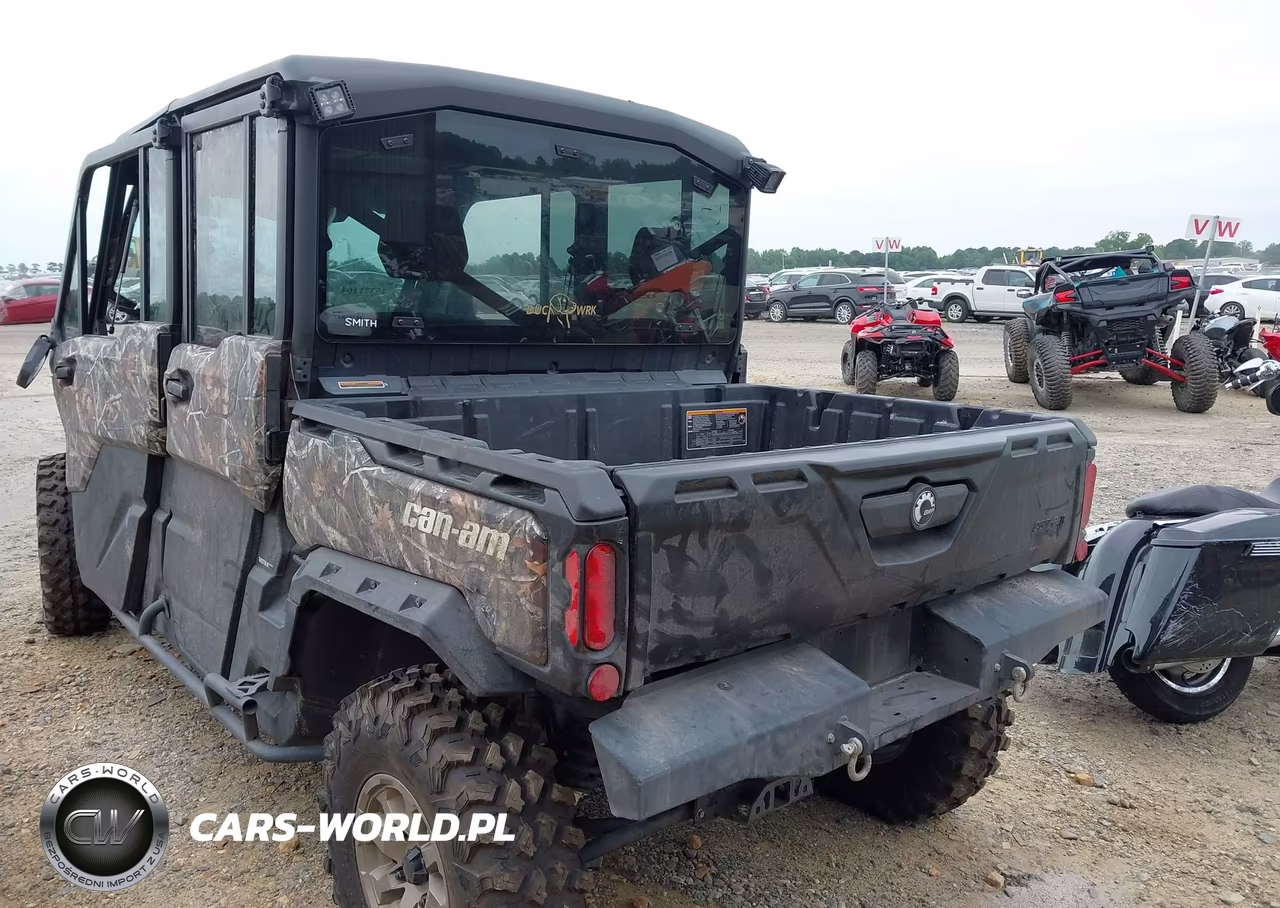 2024 Can-Am Defender Max Limited Cab Hd10-Lone Star Hd10 VIN:3JBUUAX48RK010739 - 3