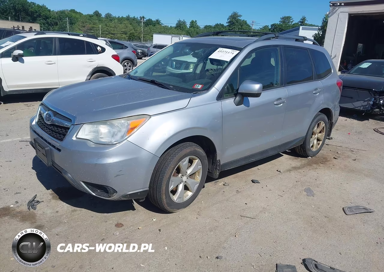 2015 Subaru Forester 2.5I Premium VIN:JF2SJADC6FG560123 - 2
