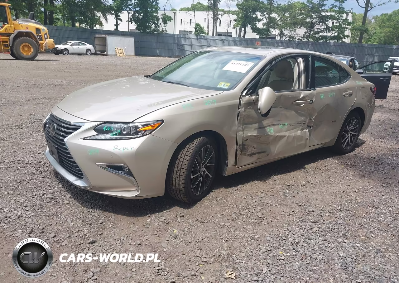 2017 Lexus Es 350 VIN:58ABK1GG4HU053854 - 2