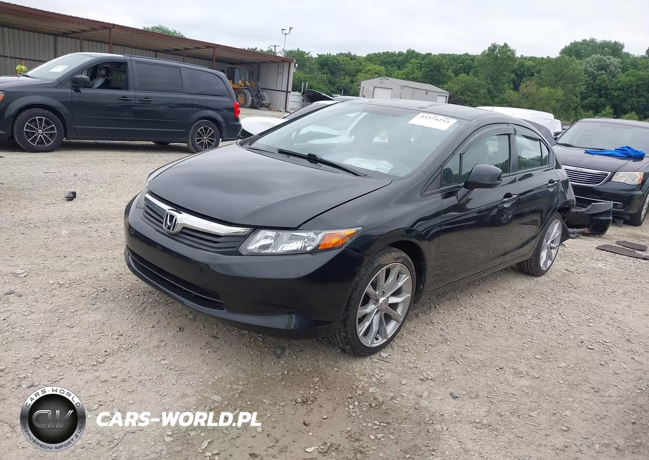 2012 Honda Civic Lx VIN:2HGFB2E50CH550577 - 2