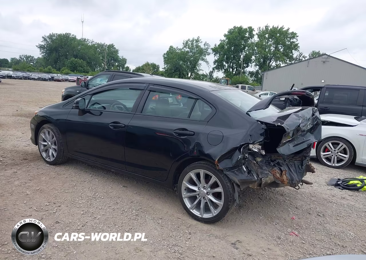 2012 Honda Civic Lx VIN:2HGFB2E50CH550577 - 3