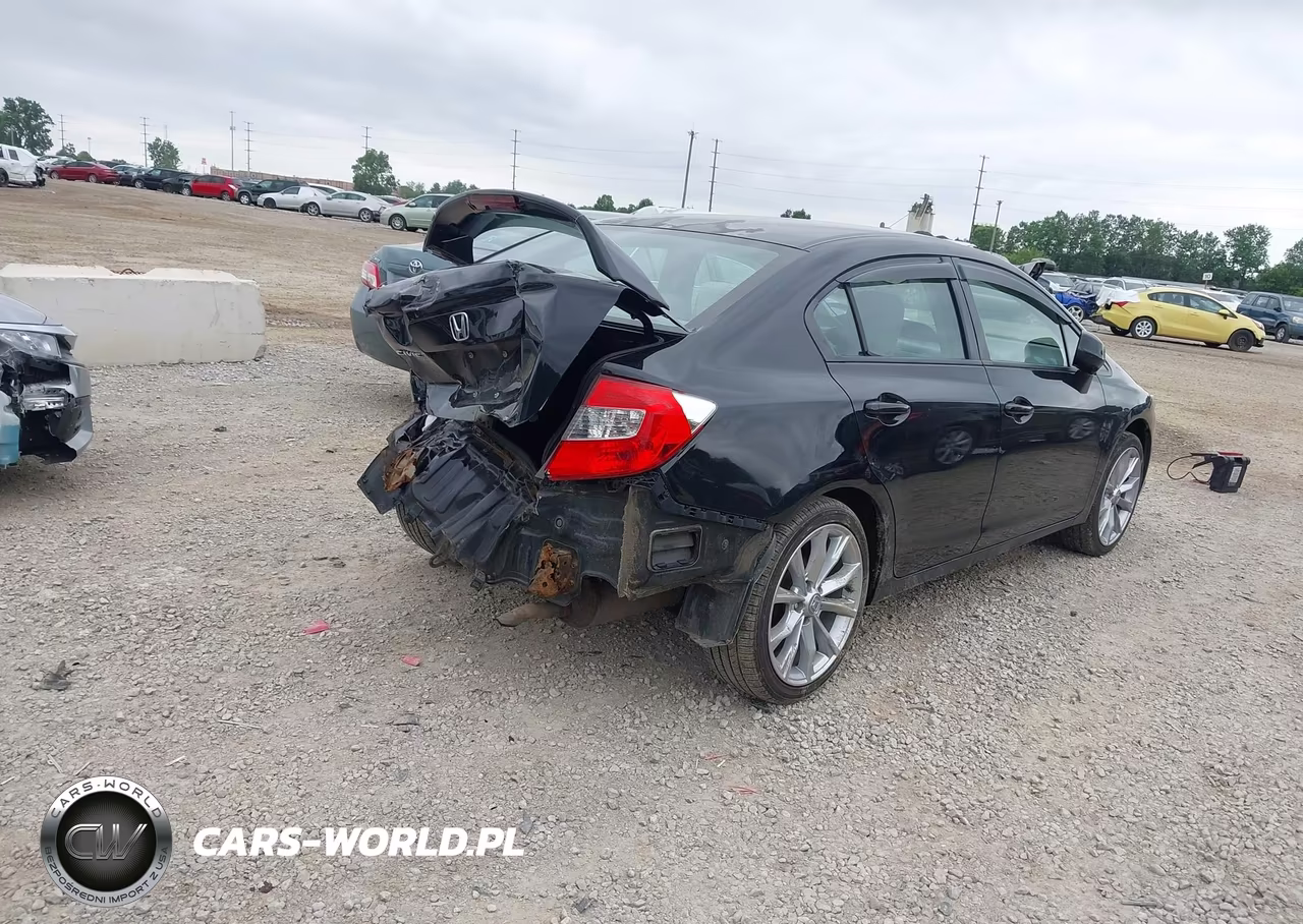 2012 Honda Civic Lx VIN:2HGFB2E50CH550577 - 4