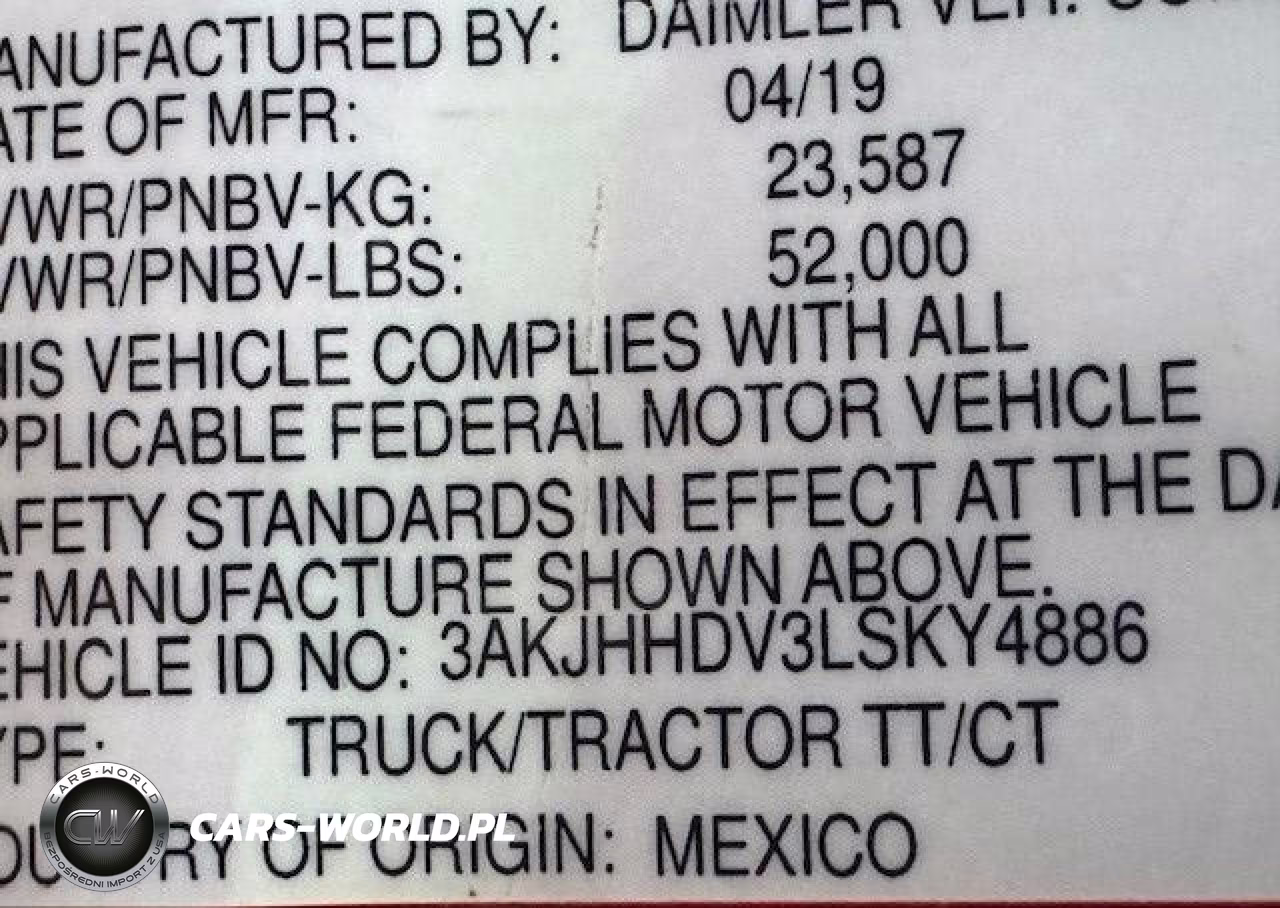 2020 Freightliner New Cascadia 126 VIN:3AKJHHDV3LSKY4886 - 9