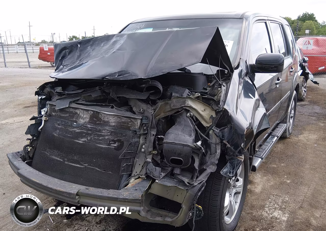 2012 Honda Pilot Ex-L VIN:5FNYF3H6XCB015378 - 2