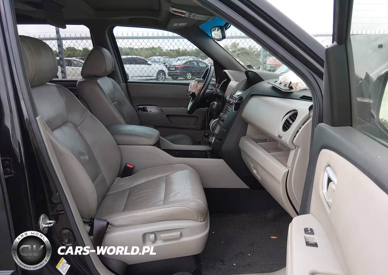 2012 Honda Pilot Ex-L VIN:5FNYF3H6XCB015378 - 5