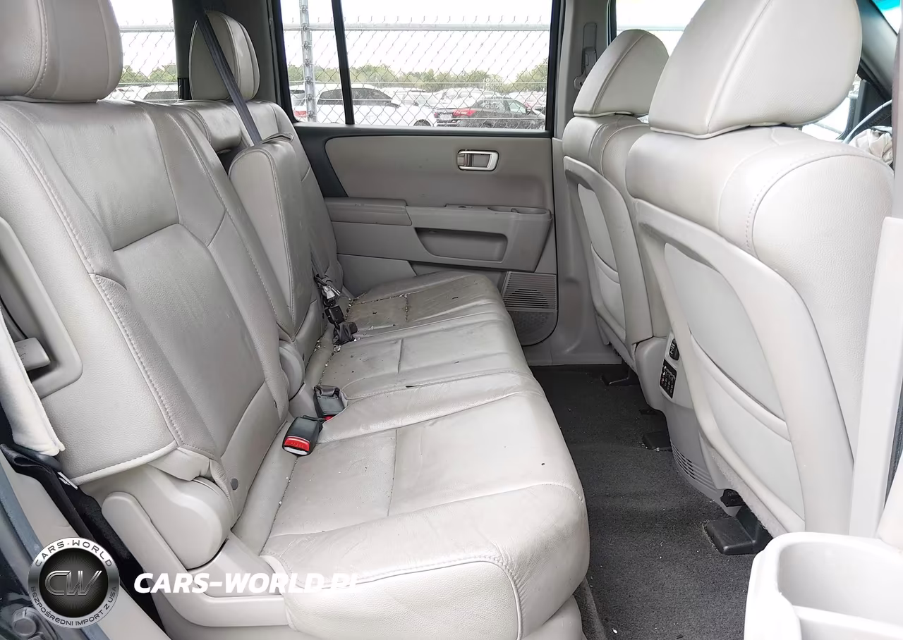 2012 Honda Pilot Ex-L VIN:5FNYF3H6XCB015378 - 8