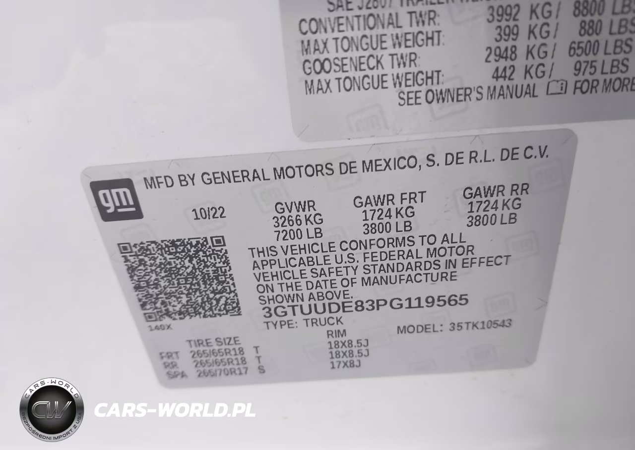 2023 GMC Sierra 1500 4Wd Short Box Slt VIN:3GTUUDE83PG119565 - 9