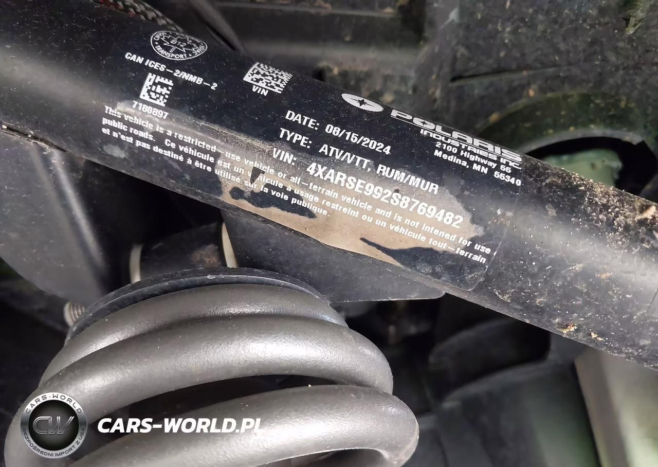 2025 Polaris Ranger VIN:4XARSE992S8769482 - 10