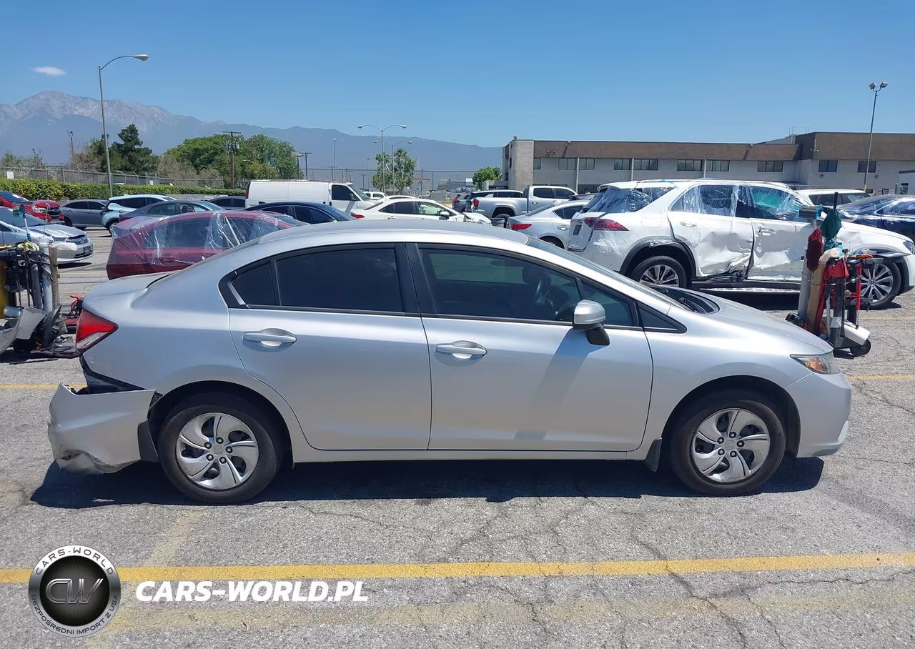 2014 Honda Civic Lx VIN:19XFB2F55EE230439 - 14