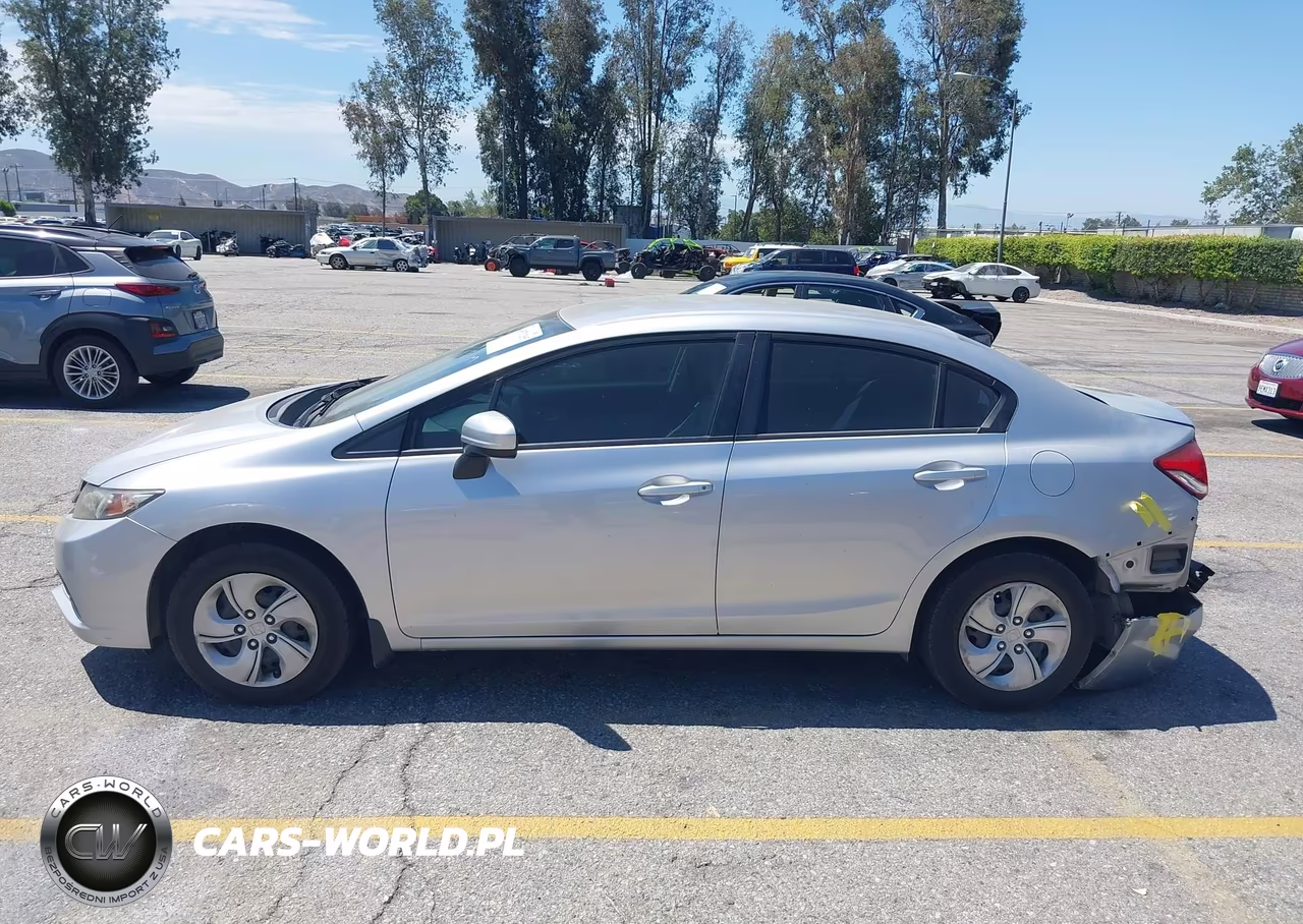 2014 Honda Civic Lx VIN:19XFB2F55EE230439 - 15