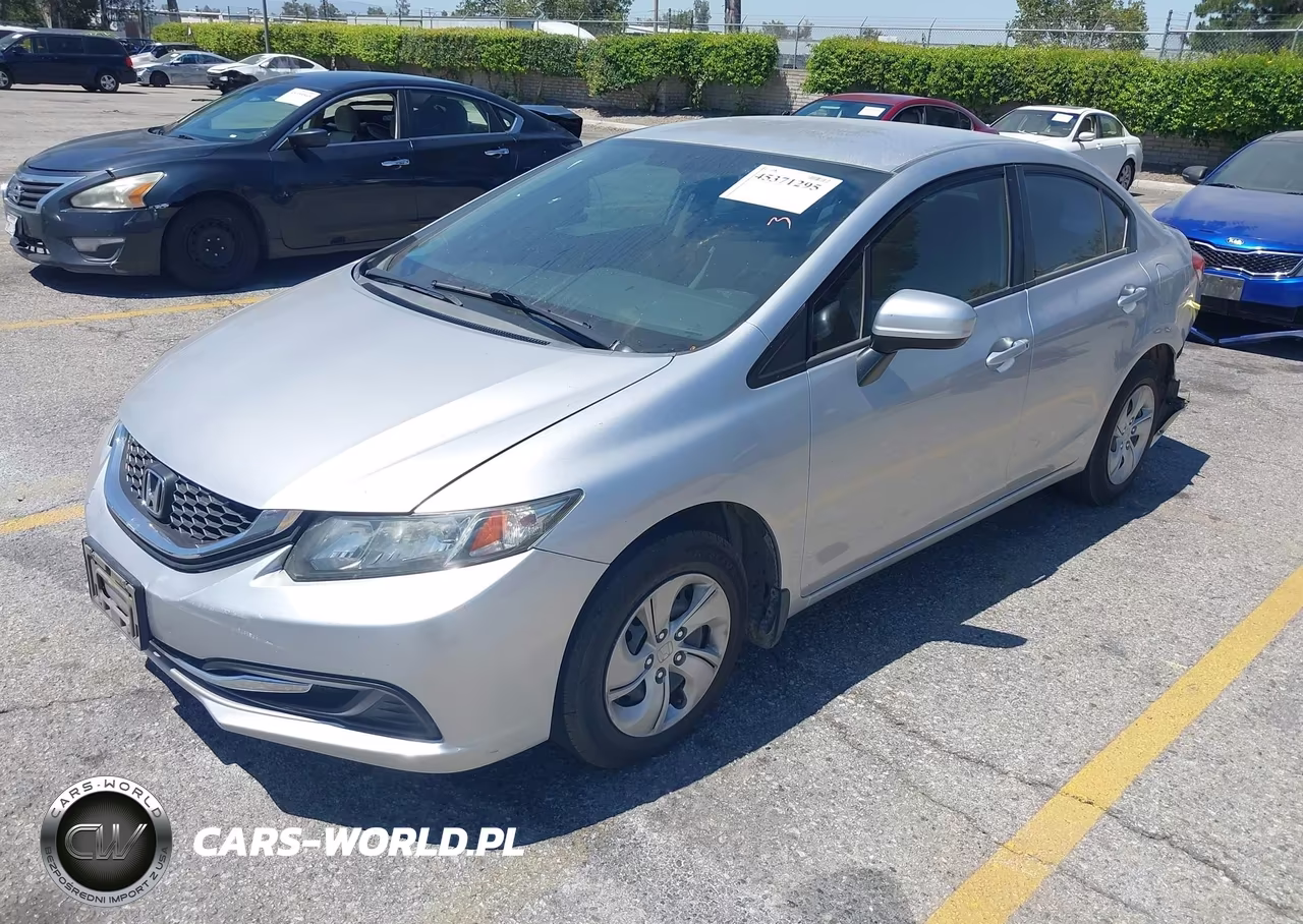 2014 Honda Civic Lx VIN:19XFB2F55EE230439 - 2