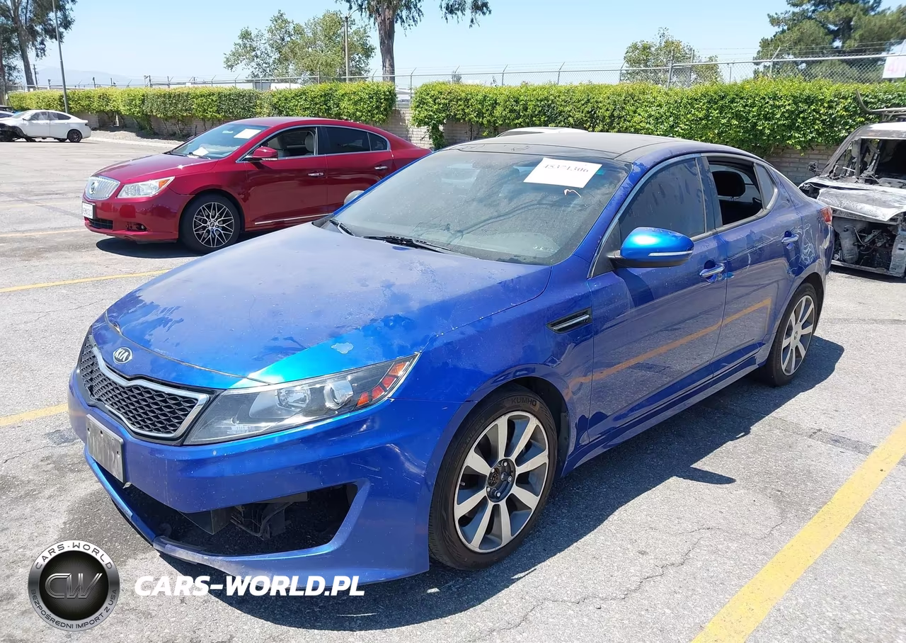 2013 Kia Optima Sx VIN:5XXGR4A62DG187826 - 2
