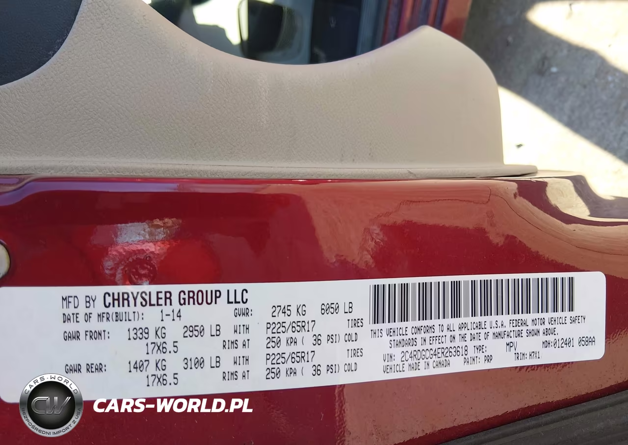 2014 Dodge Grand Caravan Sxt VIN:2C4RDGCG4ER263618 - 9