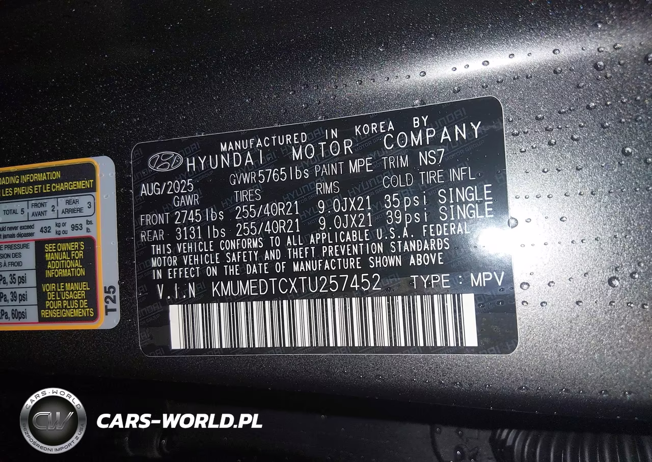2026 Genesis Gv70 3.5T Sport Prestige VIN:KMUMEDTCXTU257452 - 9