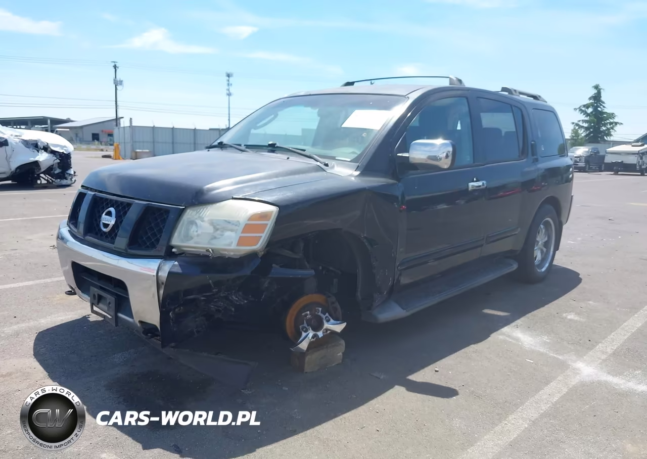 2004 Nissan Pathfinder Armada Se VIN:5N1AA08B54N732796 - 2
