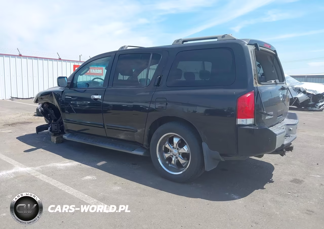 2004 Nissan Pathfinder Armada Se VIN:5N1AA08B54N732796 - 3