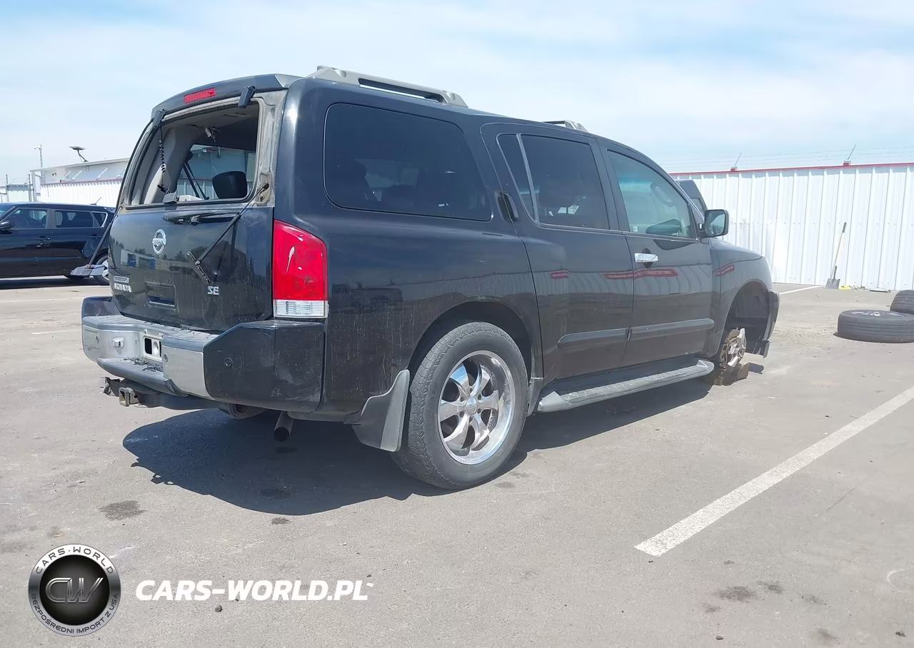 2004 Nissan Pathfinder Armada Se VIN:5N1AA08B54N732796 - 4