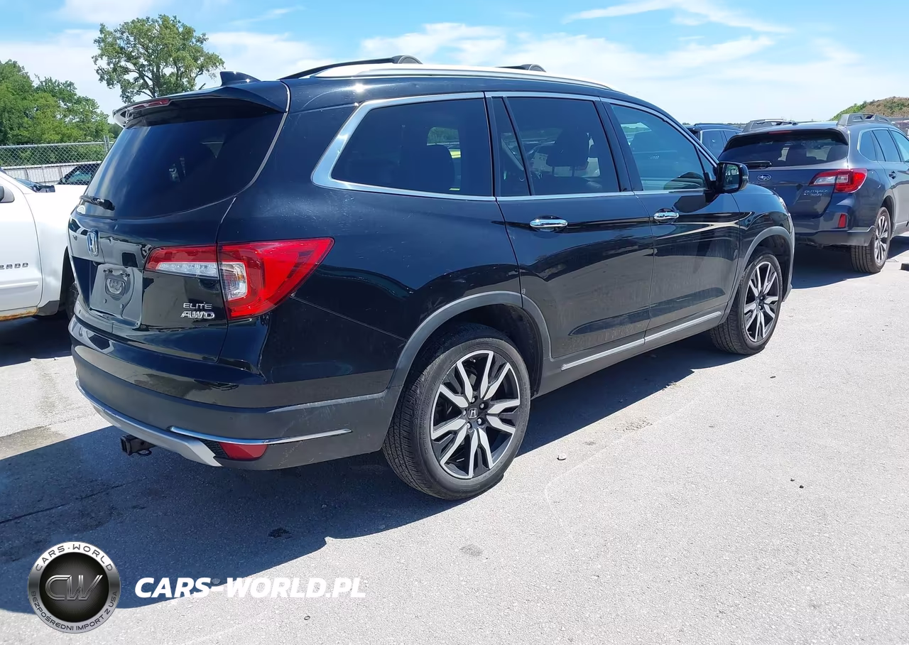 2020 Honda Pilot Awd Elite VIN:5FNYF6H09LB008984 - 4