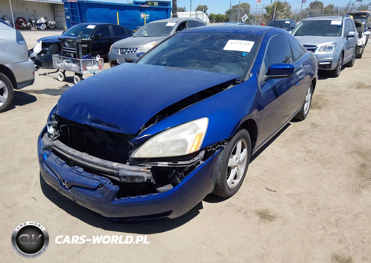 2003 Honda Accord Cpe Ex VIN:1HGCM72673A007572 - 2