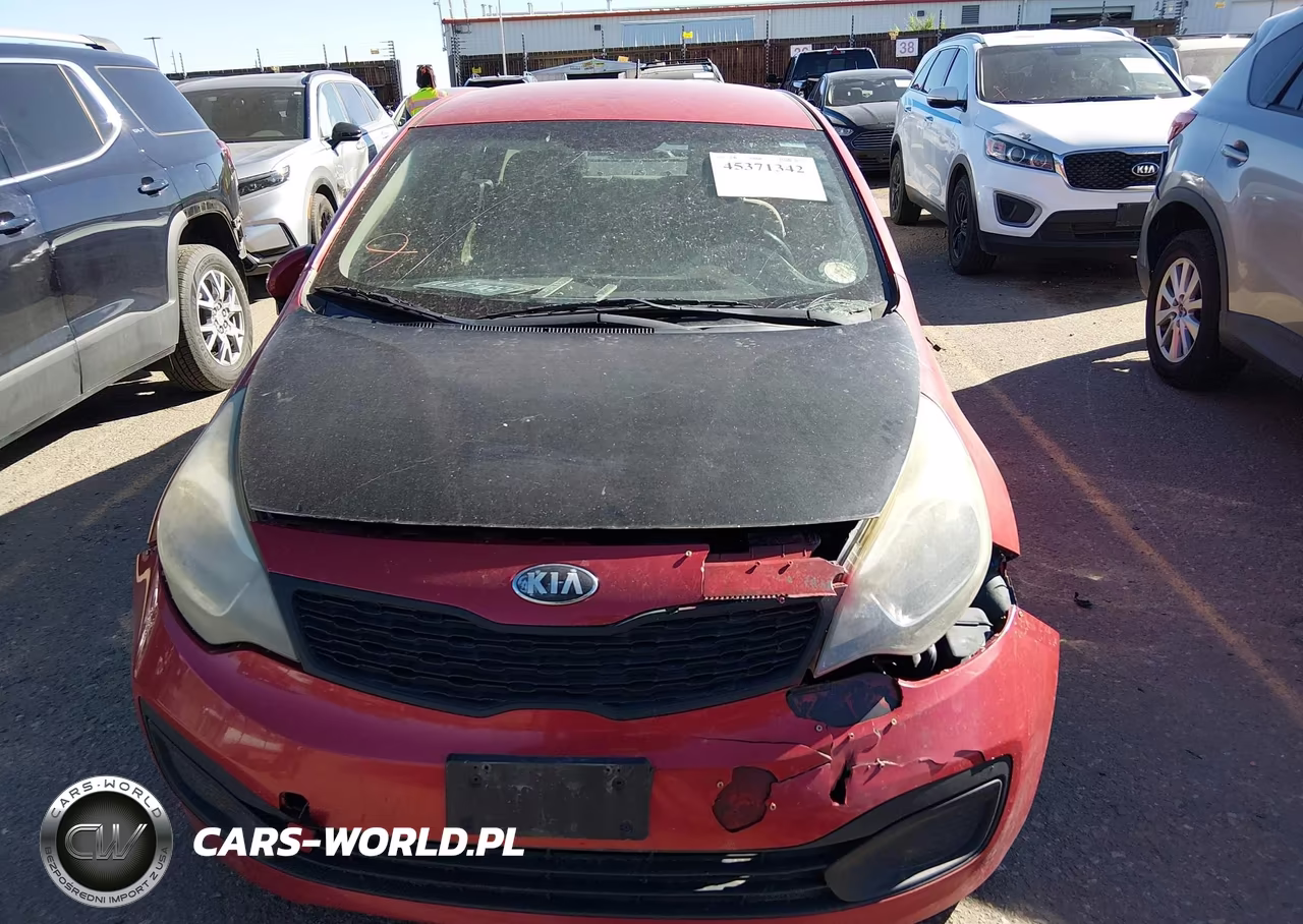 2013 Kia Rio Lx VIN:KNADM4A37D6205966 - 11