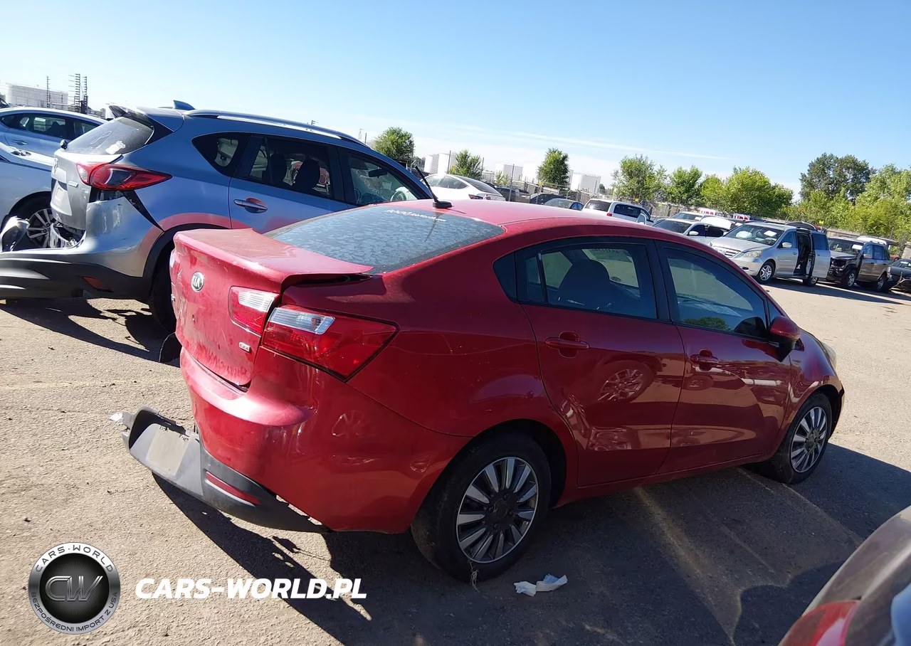 2013 Kia Rio Lx VIN:KNADM4A37D6205966 - 12