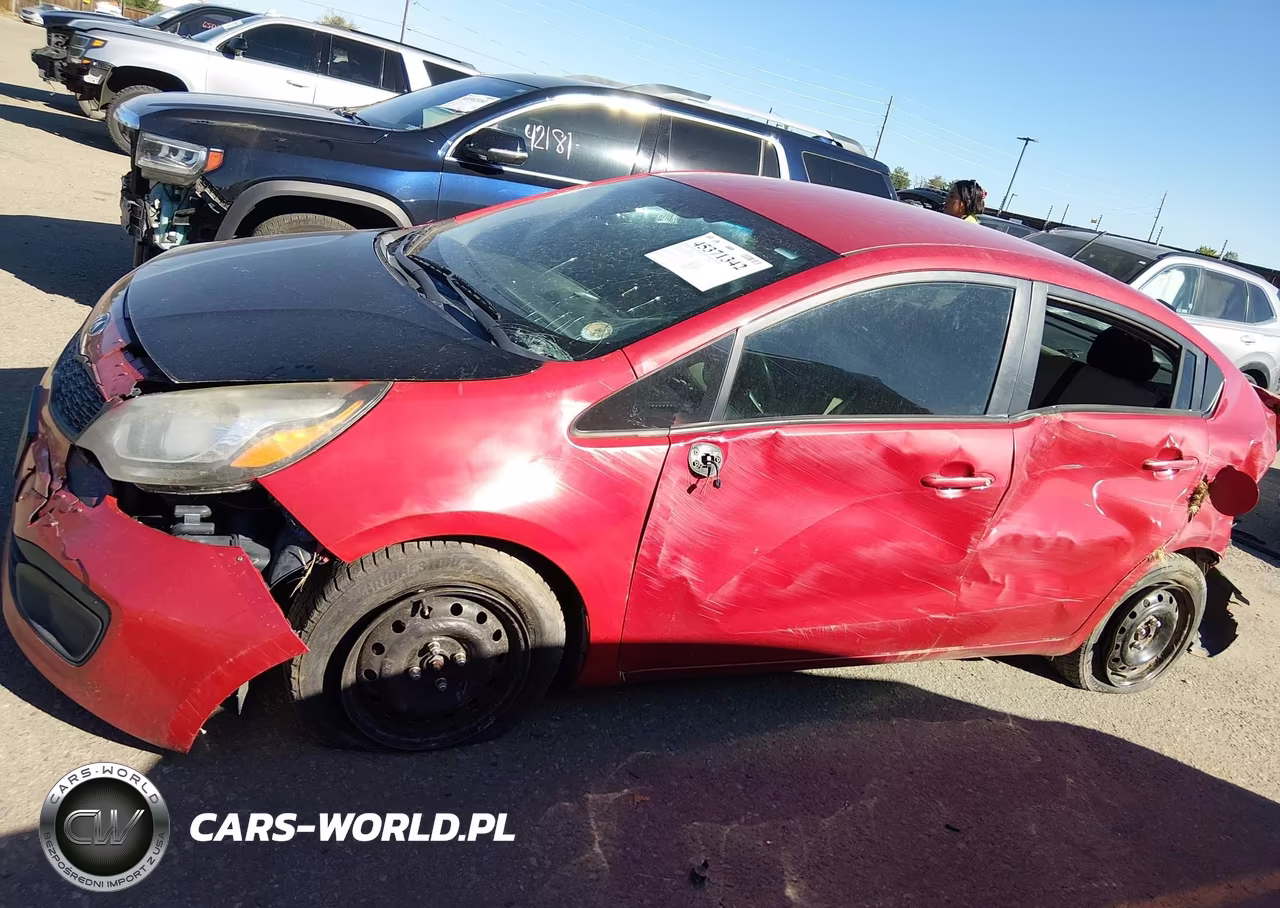 2013 Kia Rio Lx VIN:KNADM4A37D6205966 - 13