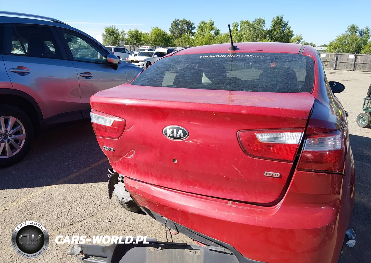 2013 Kia Rio Lx VIN:KNADM4A37D6205966 - 15