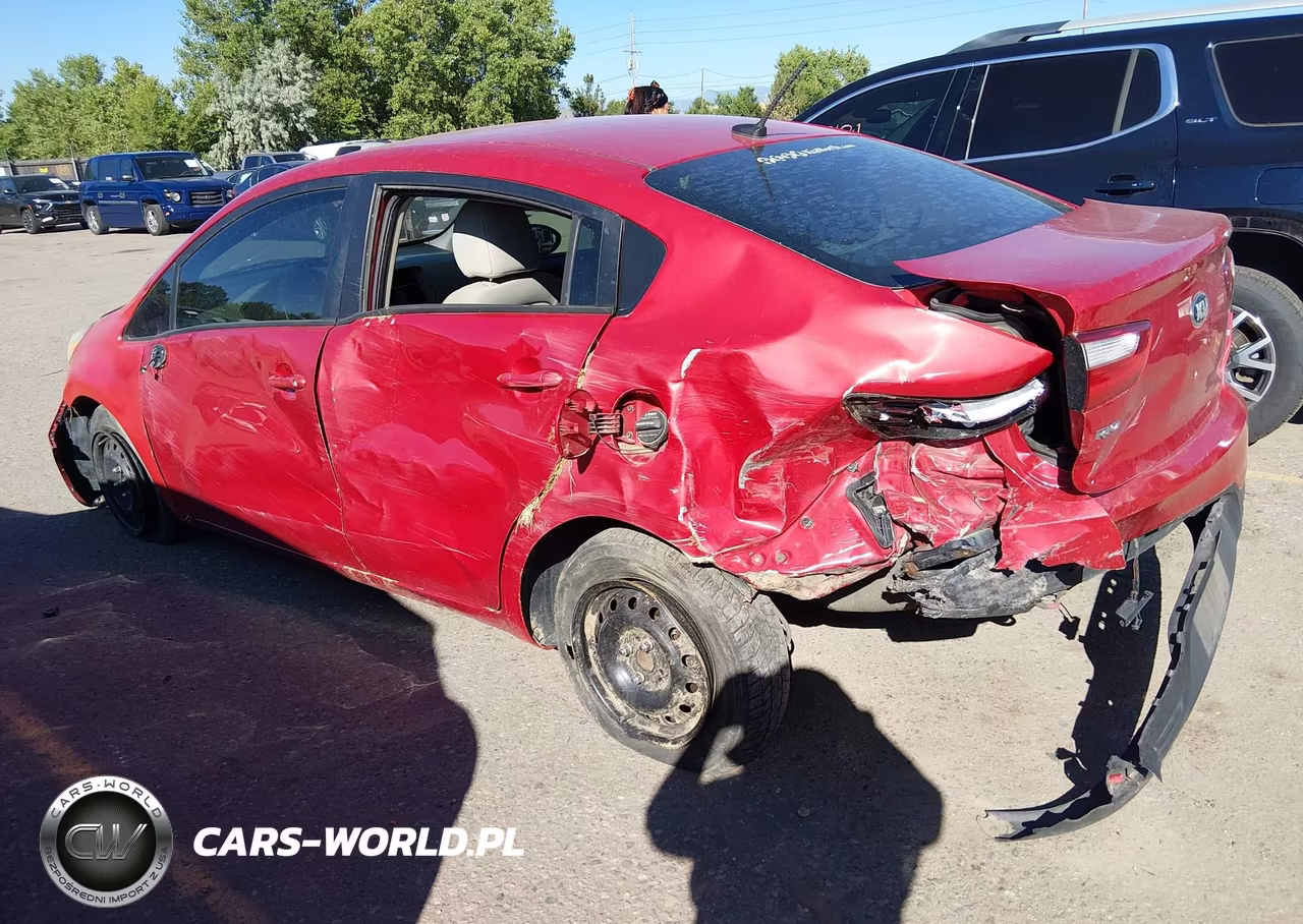2013 Kia Rio Lx VIN:KNADM4A37D6205966 - 3