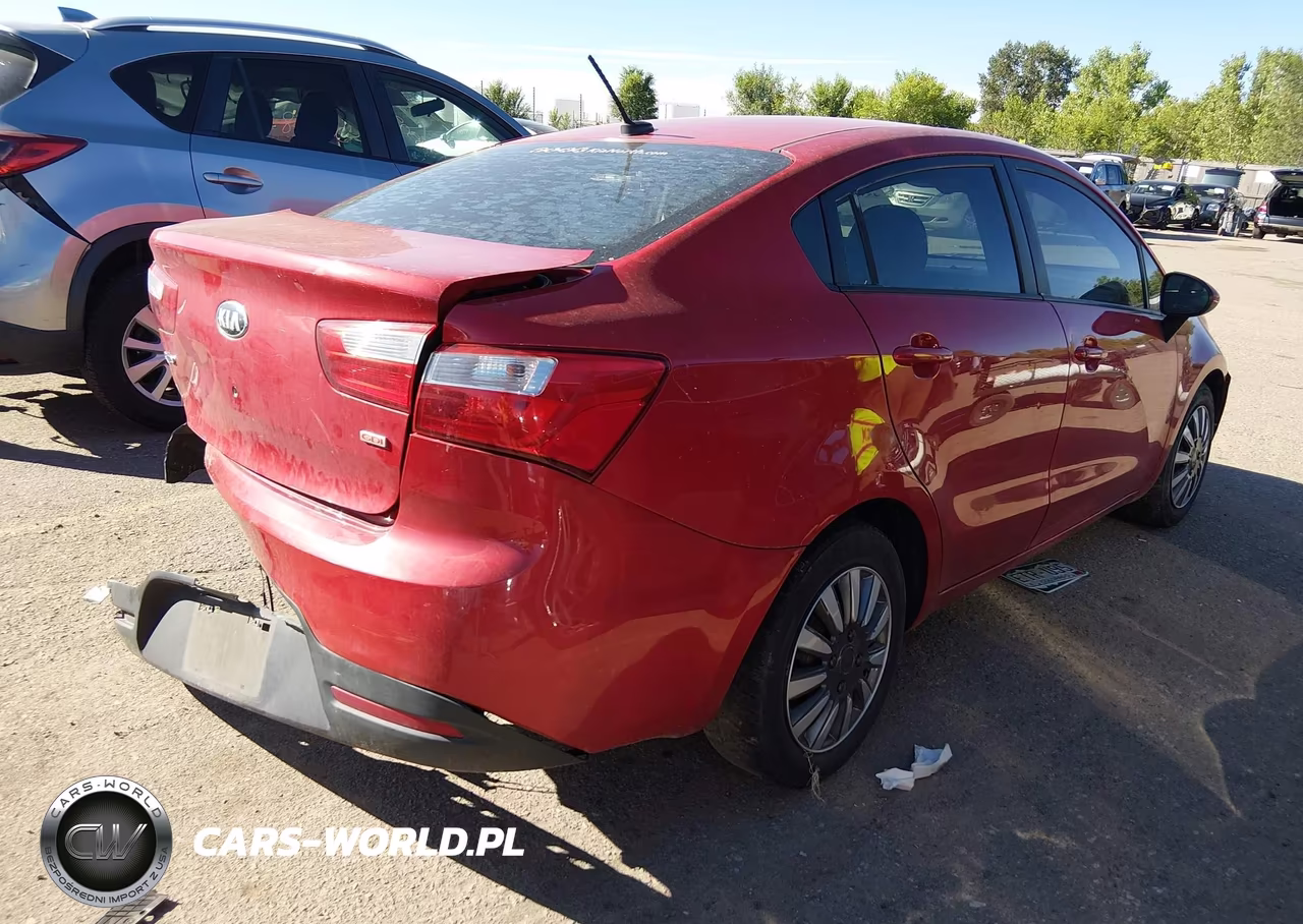2013 Kia Rio Lx VIN:KNADM4A37D6205966 - 4