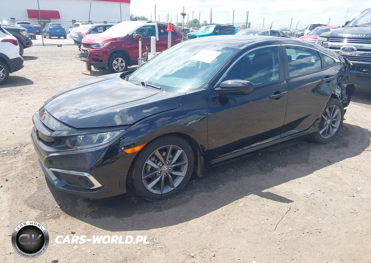 2021 Honda Civic Ex VIN:19XFC1F38ME000611 - 2