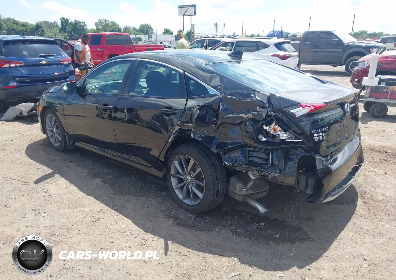 2021 Honda Civic Ex VIN:19XFC1F38ME000611 - 3