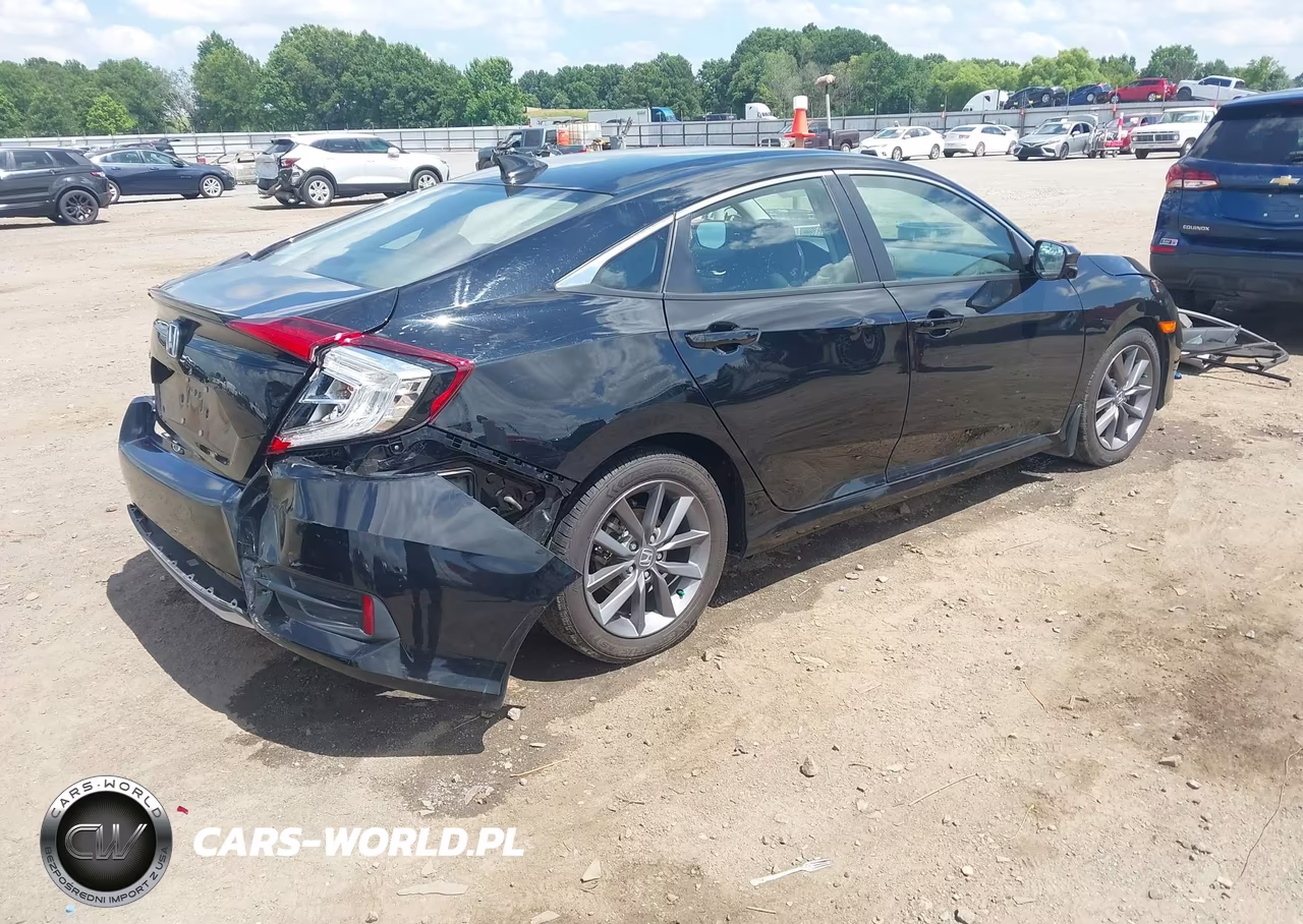2021 Honda Civic Ex VIN:19XFC1F38ME000611 - 4